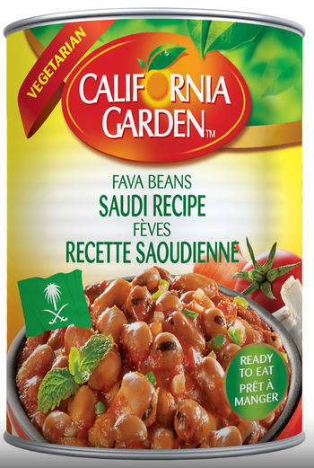 California Gardens Fava Beans Saudi Recipe (450g) - Papaya Express