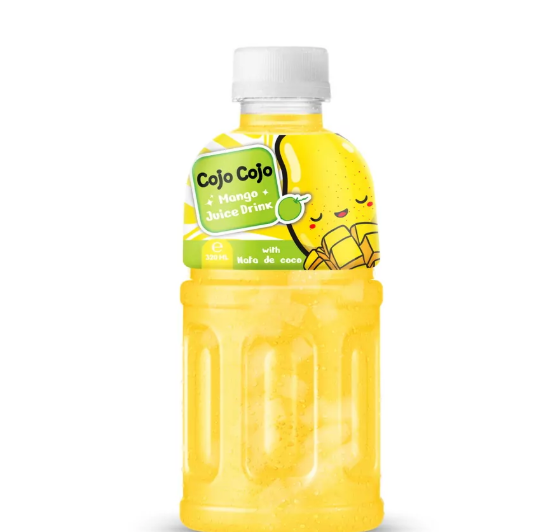 Cojo Cojo Mango Juice Drink with Nata de coco (10.8 oz) - Papaya Express