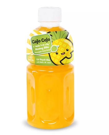 Cojo Cojo Pineapple Juice Drink with Nata de coco (10.8 oz) - Papaya Express