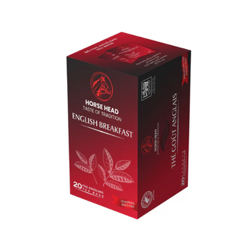 Horse Head English Breakfast Tea Bags (20 CT) - Papaya Express
