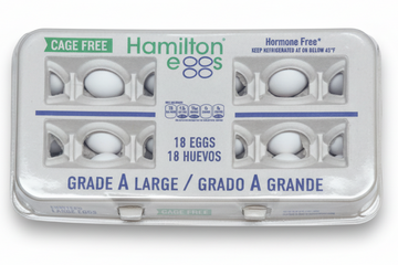 Hamilton Large Cage Free Eggs (18CT) - Papaya Express