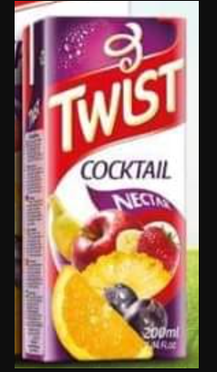 TWIST COCKTAIL JUIC -250ML (27CT)