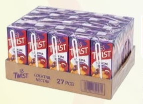 TWIST COCKTAIL JUIC -250ML (27CT)