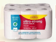SIMPLY DONE TOILT PAPER (12 MEGA ROLLS)