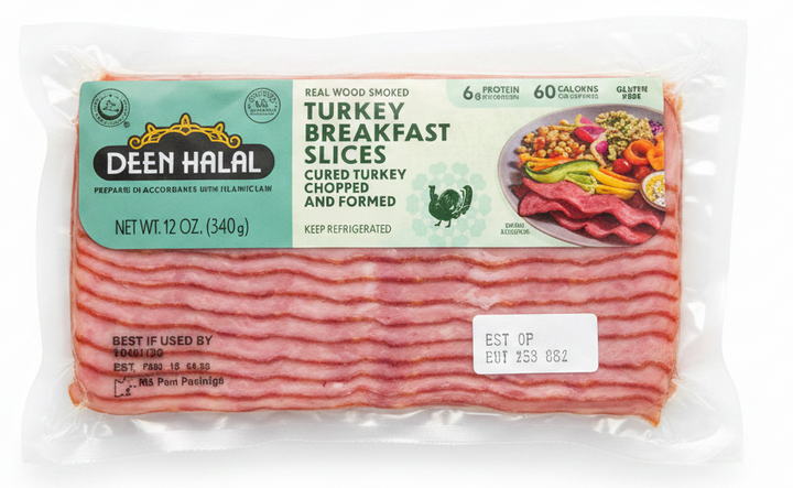 Deen Halal Turkey Breakfast Slices (12 oz)