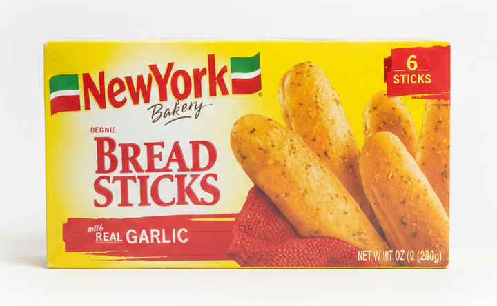 NEWYORK BREAD STICKS REAL GARLIC (6CT)