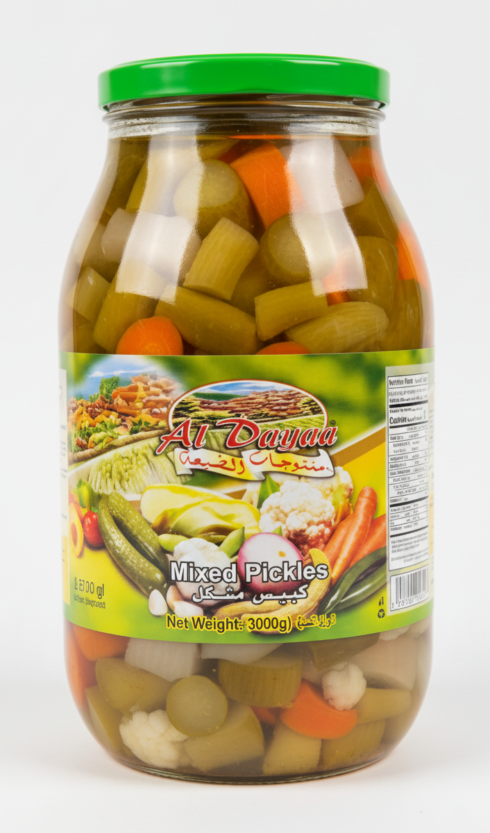 Al Dayaa Mixed Pickles (3000g)