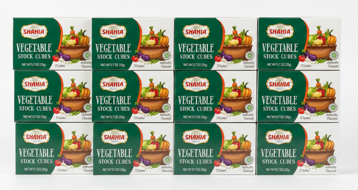 Shahia Vegetable Stock Cubes 24 CT (480g)