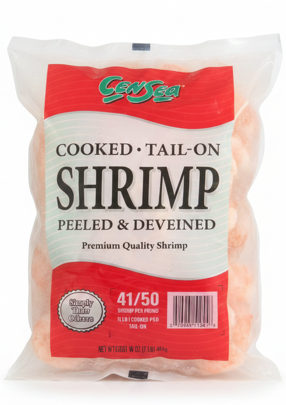 Censea Cooked Shrimp (41/50) (16OZ)