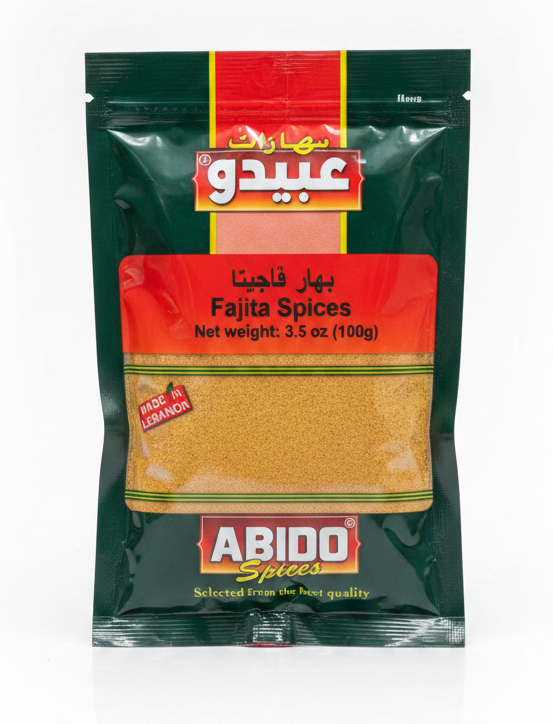 Abido Fajita Spices (100g)