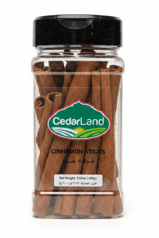 Cedarland Spices Cinnamon Sticks  (100g)