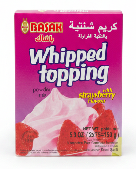 BASAK WHIPPED TOPPING STRAWBERRY (150G)