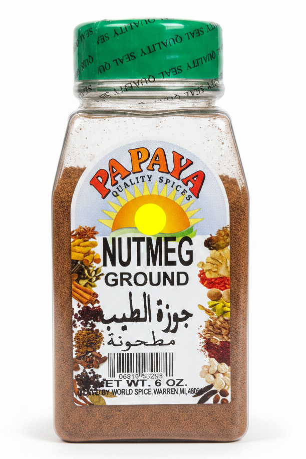 PAPAYA Nutmeg Ground (6oz)