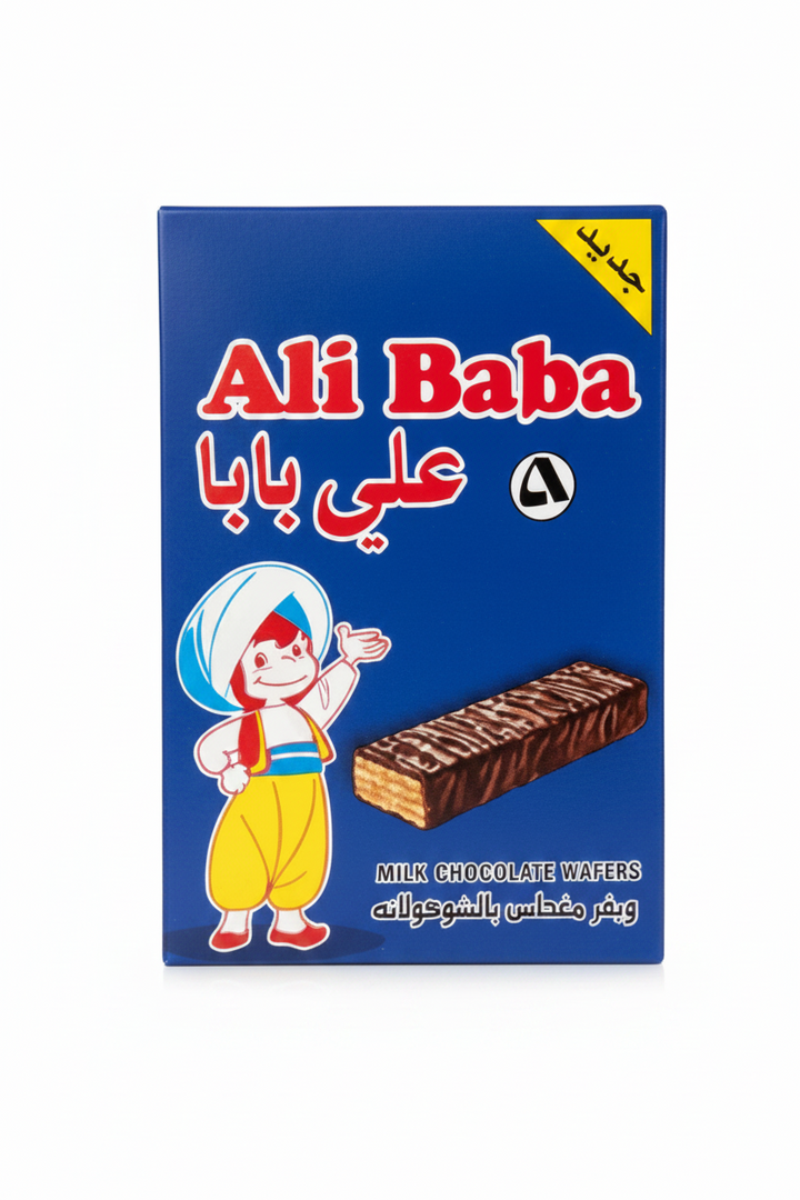 Ali Baba Wafers Milk CHocolate Wafer (12ct)