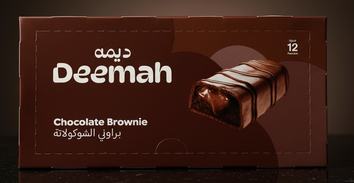 DEEMAH CHOCOLATE BROWNIE (12CT)