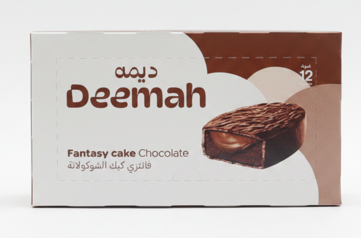 DEEMAH FANTASY CAKE CHOCOLATE (12CT)