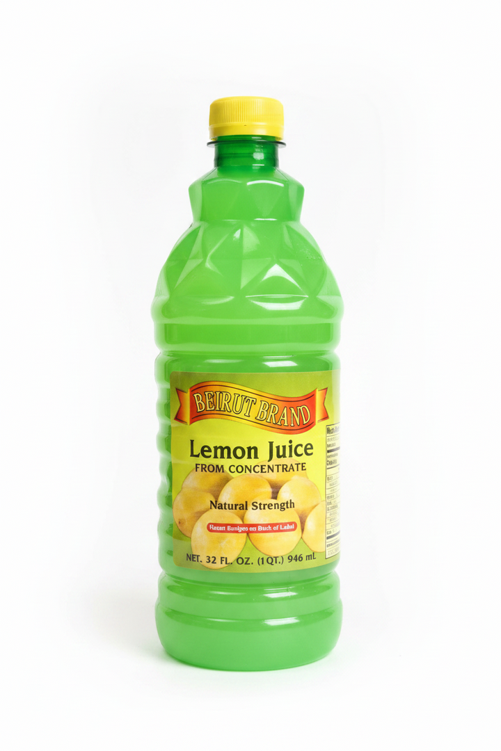 BEIRUT BRAND LEMON JUICE (32 OZ)