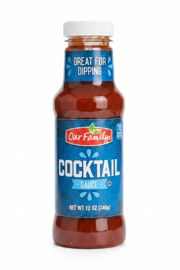 OUR FAMILY COCKTAIL SAUCE (12OZ)