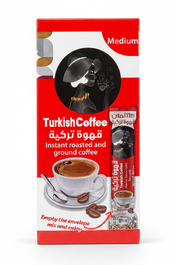 ALSAMMAN TURKISH COFFEE (10CT) MEDIUM