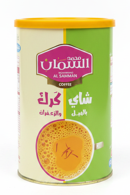 ALSAMMAN KARAK TEA WITH CARDAMOM & SAFRON (450G)