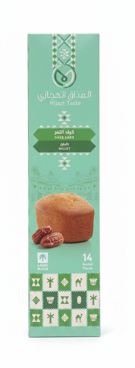 HIJAZI TASTE DATE CAKE MILLET (14CT)
