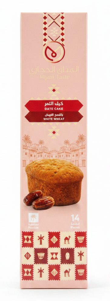 HIJAZI TASTE DATE CAKE WHITE WHEAT (14CT)