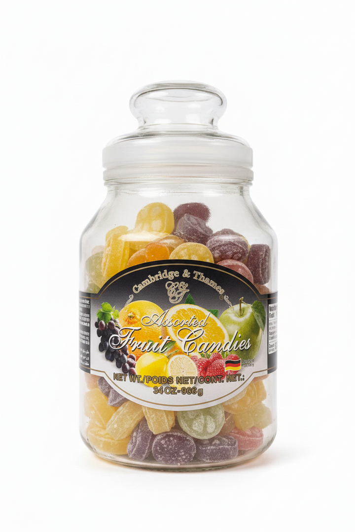 CAMBRIDGE & THAMES FRUIT CANDIES (34OZ)