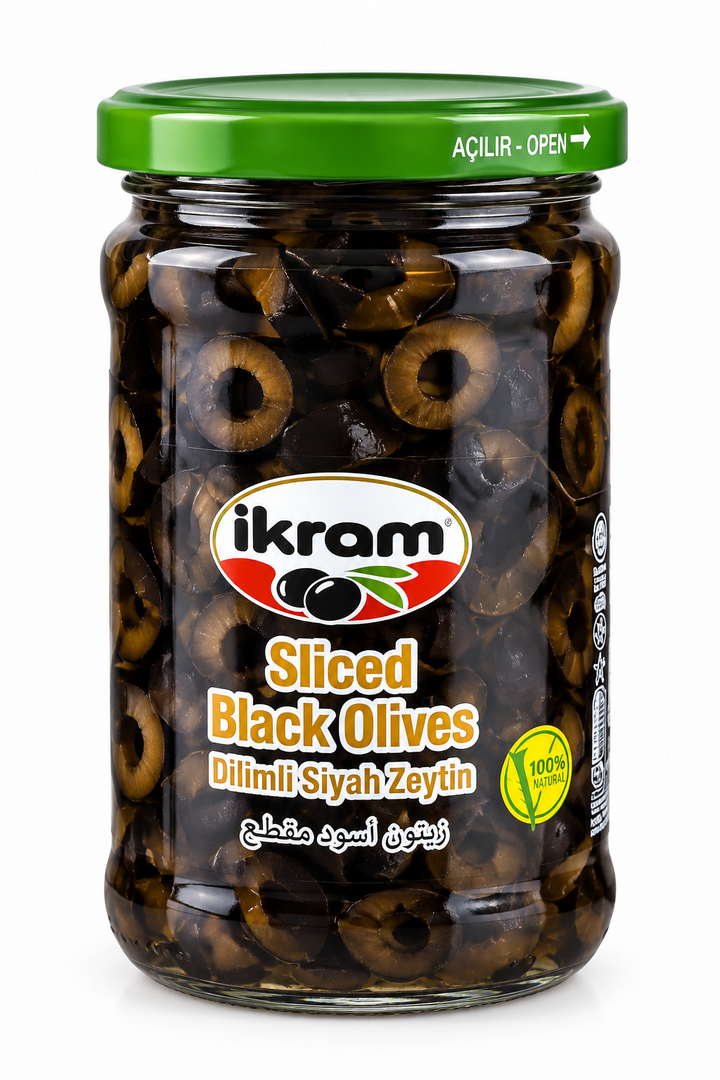 IKRAM SLICED BLACK OLIVES (700G)