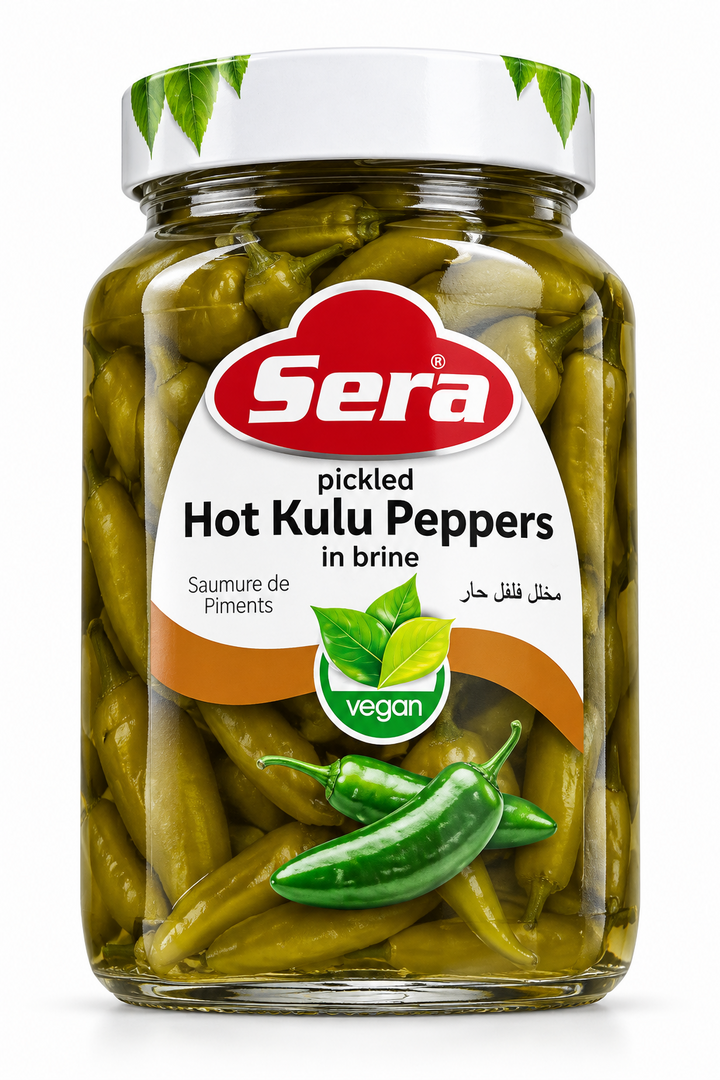 SERA PICKLED HOT KULU PEPPERS IN BRINE (680G)