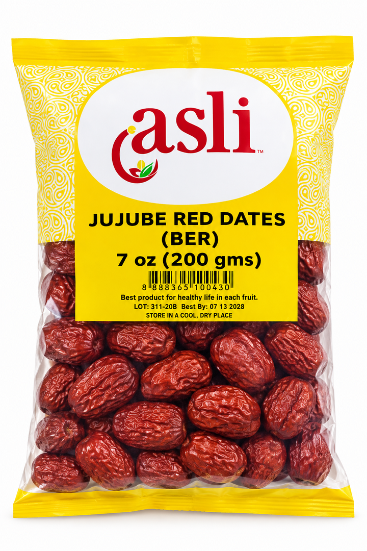 ASLI JUJUBE RED DATES (7OZ) - Papaya Express