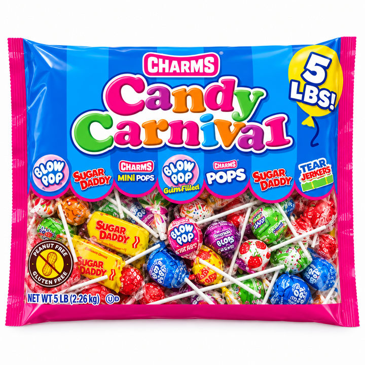 CHARMS CANDY CARNIVAL (5 LB) - Papaya Express