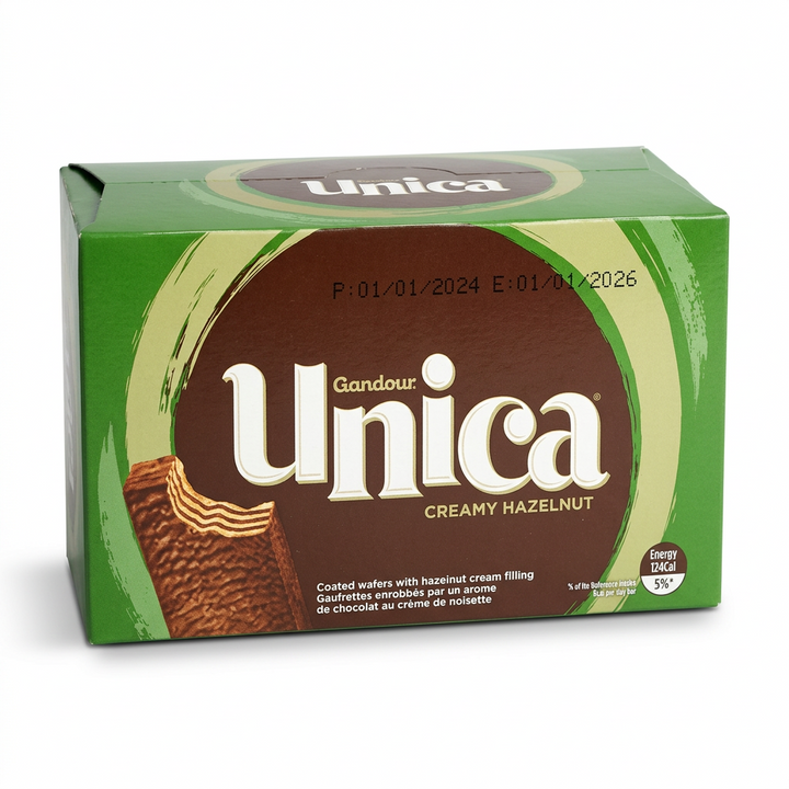 UNICA CREAMY HAZELNUT (24CT) - Papaya Express