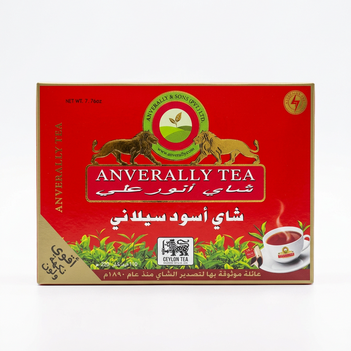 ANVERALLY TEA CEYLON BLACK TEA (110 BAG) - Papaya Express