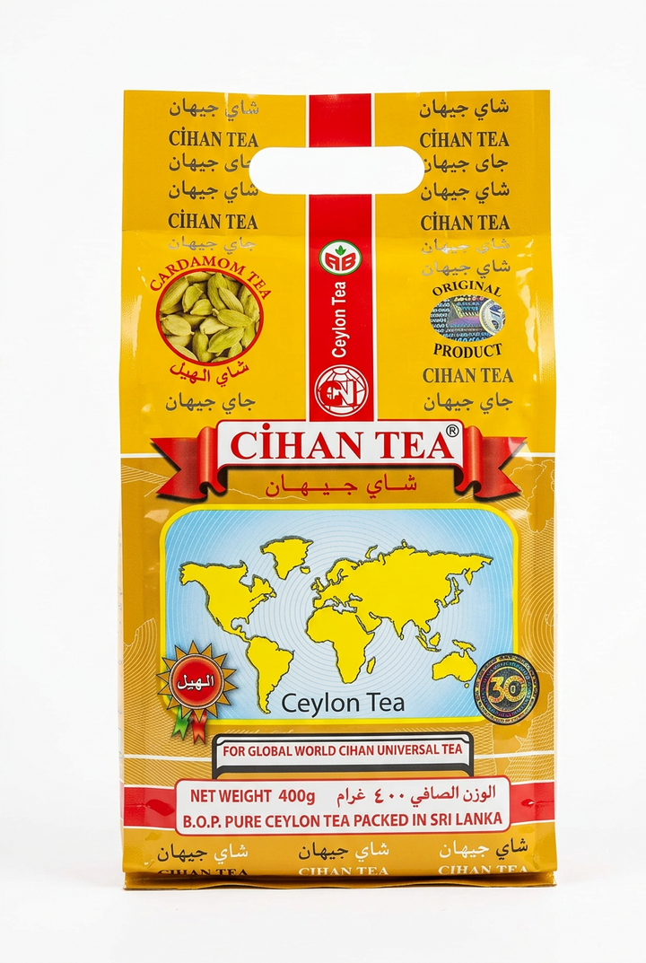 GIHAN TEA CEYLON TEA WITH CARDOMOM (400G)