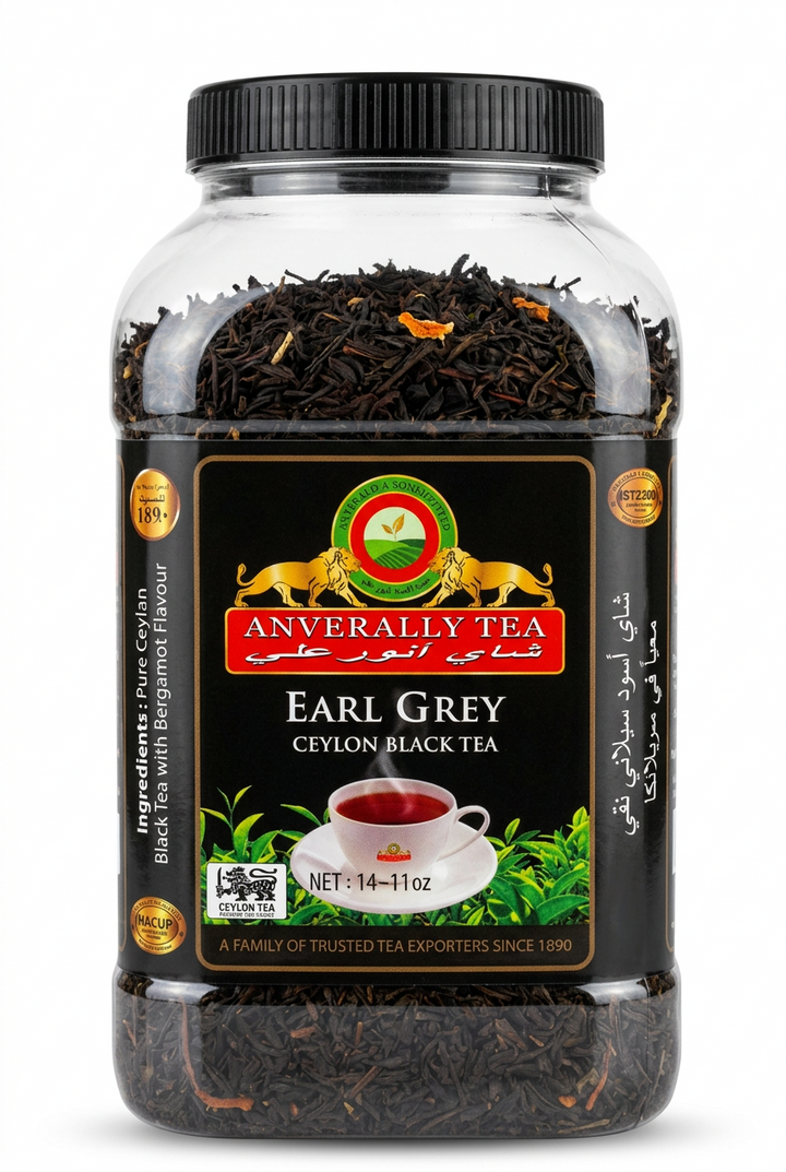 ANVERALLY TEA EARL GRAY CEYLON BLACK TEA(400G)