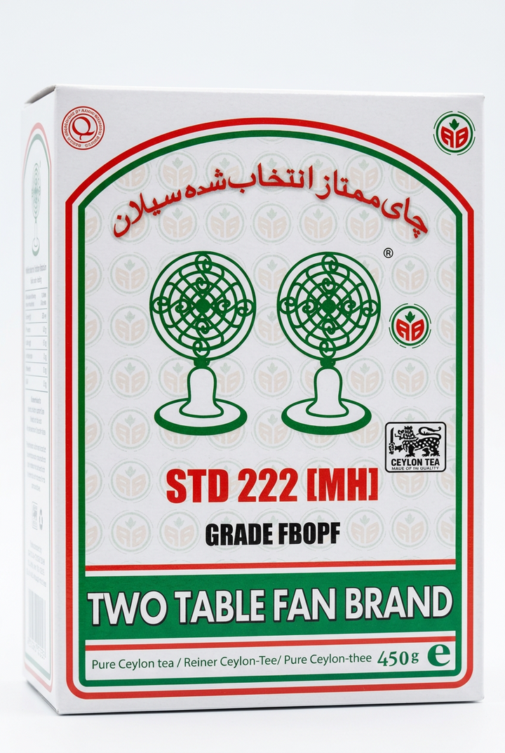 TWO TABLE FAN BRAND CEYLON TEA (450G)