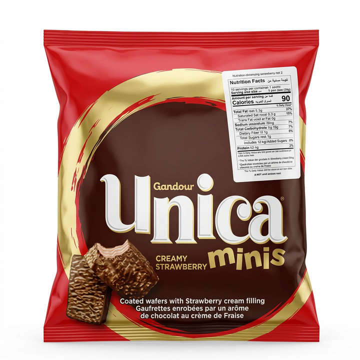 UNICA STRAWBERRY MINIS(190G)