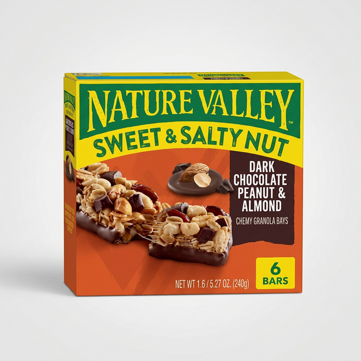 NATURE VALLEY SWEET &SALTY NUT DARK CHOCOLATE(6CT)