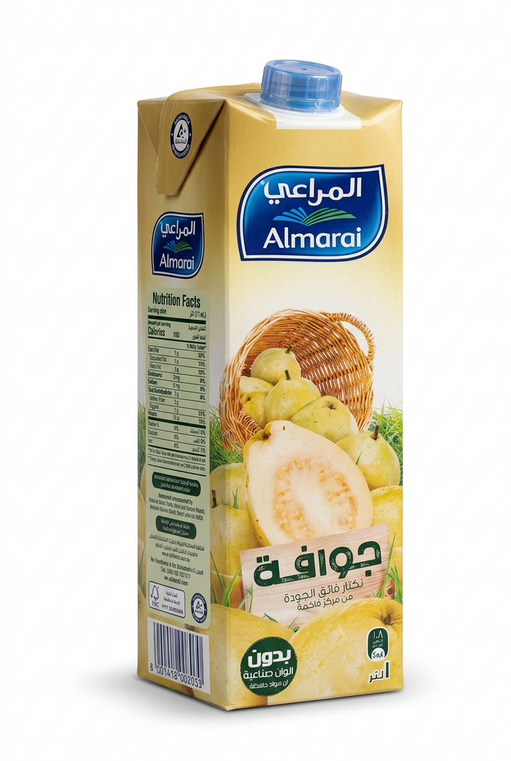 ALMARAI GUAVA FRUIT NECTAR (1L) - Papaya Express