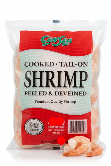 Censea Cooked Shrimp 16/20 2LB - Papaya Express