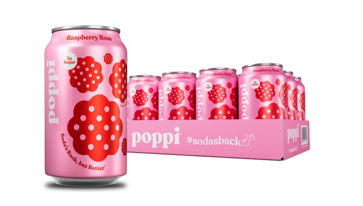 Poppi Rasberry Rose (12 ozx12 pk)