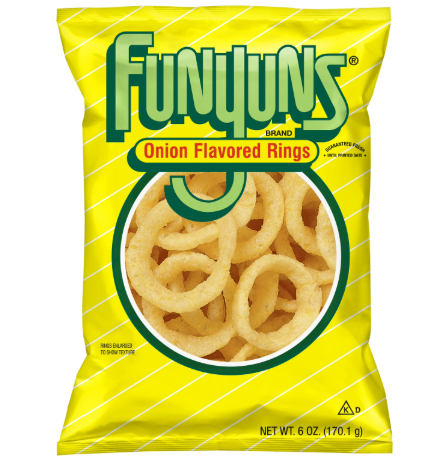 Funyuns Onion Flavored Rings Chips (6OZ)
