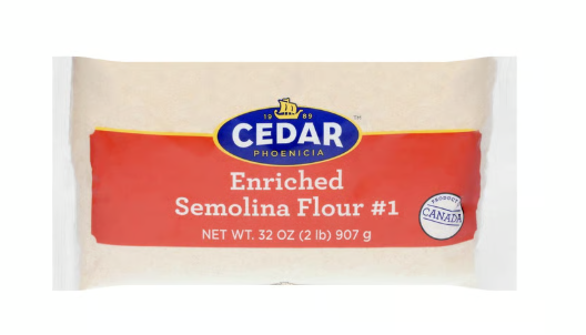 Cedar Enriched Semolina Flour #1 (32 oz)