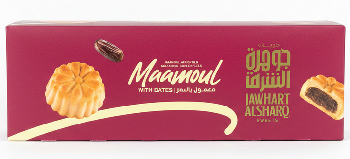 JAWHART ALSHARQ MAAMOUL WITH DATES (12CT)