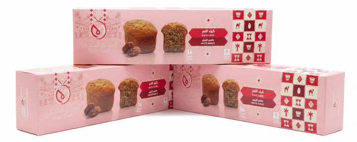 HIJAZI TASTE DATE CAKE WHITE WHEAT (14CT)