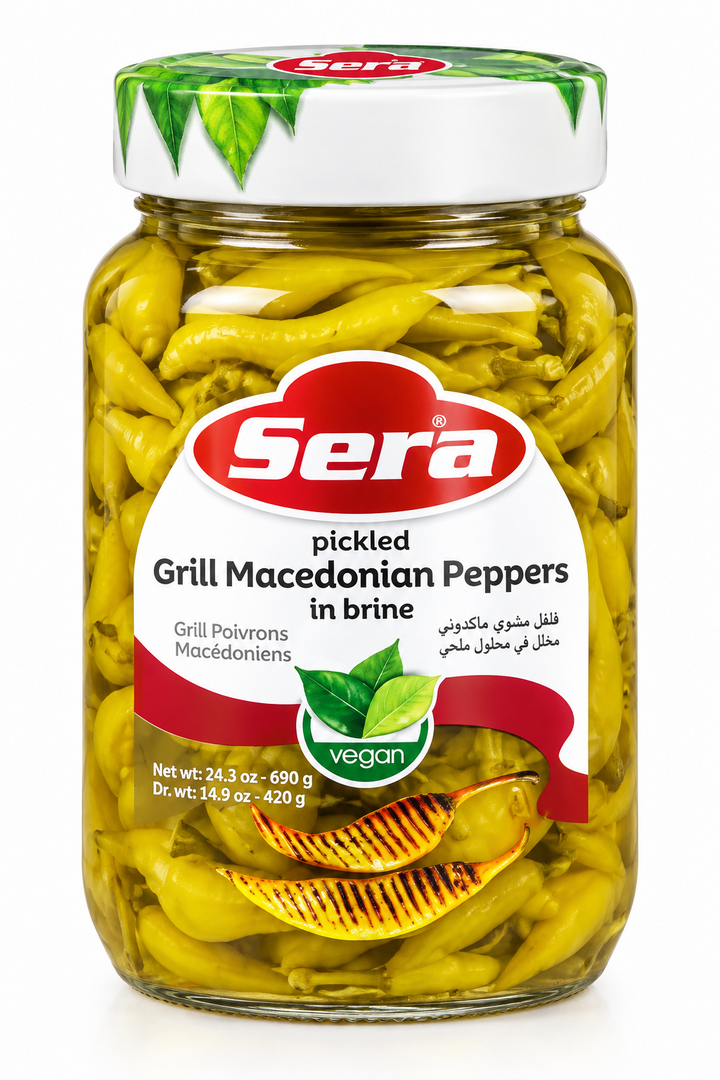 Sera Pickled Grill Macedonian Peppers (600G)