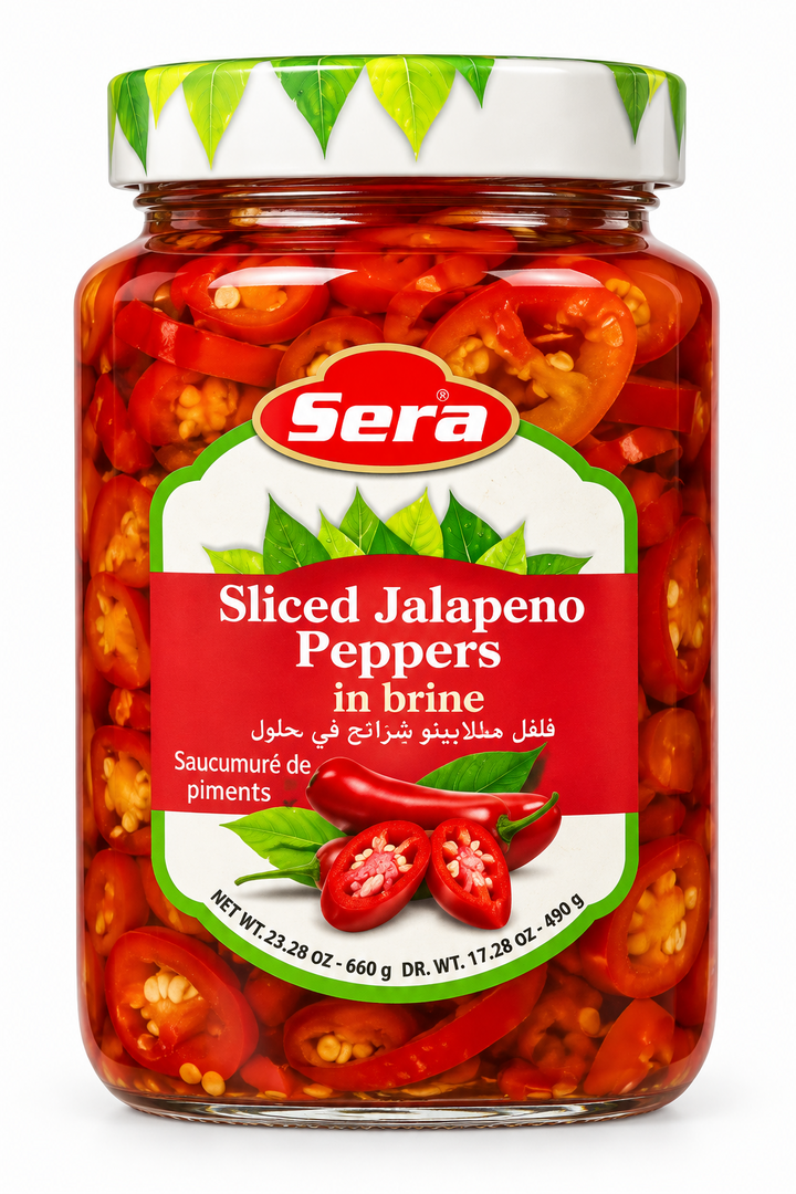 Sera Sliced Jalapeno Peppers (320g)