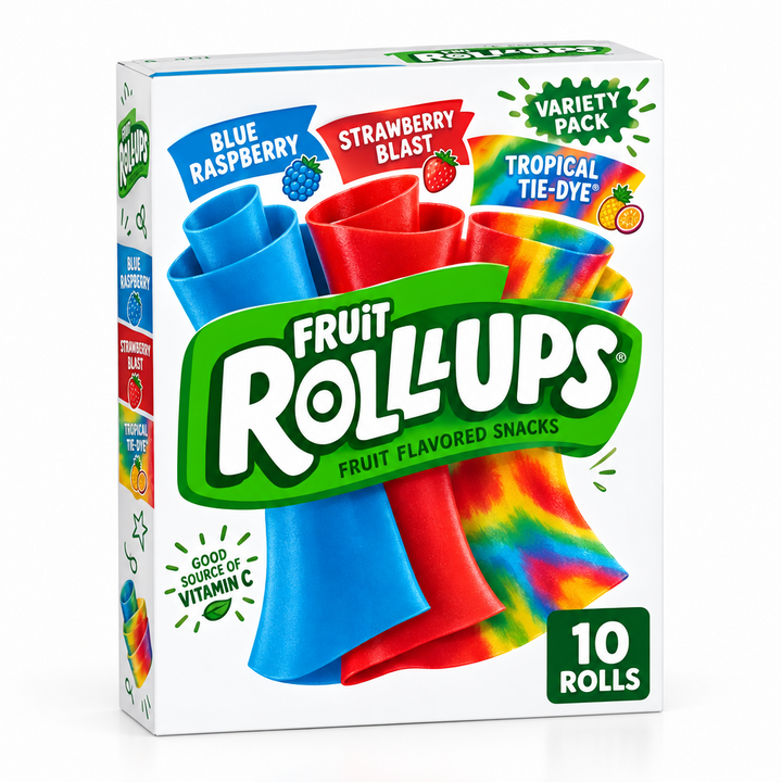 BETTY CROCKER FRUIT ROLL-UPS 10CT