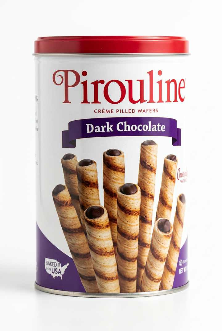 Pirouline Dark Chocolate Filled Wafers (400g) - Papaya Express