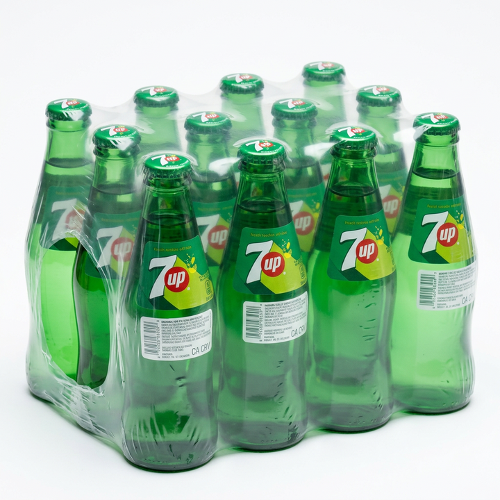 7 UP GLASS (24CT) - Papaya Express